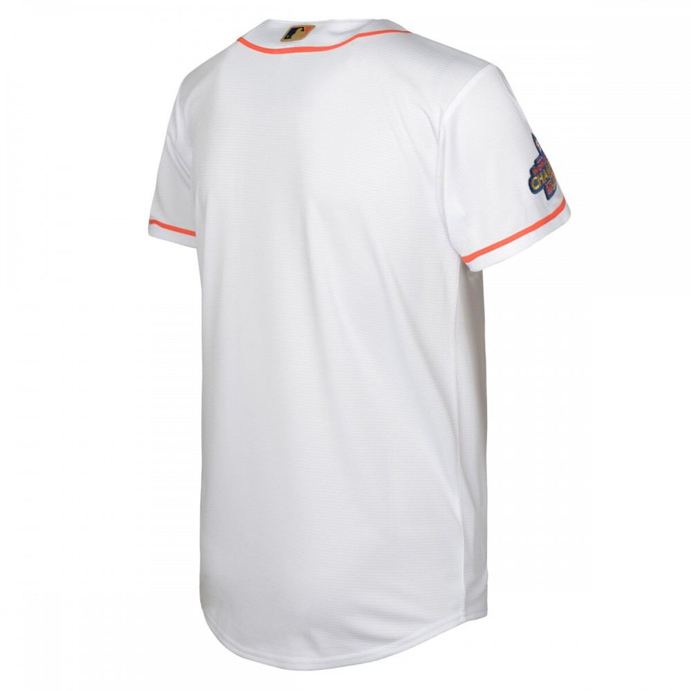 Houston Astros Youth 2023 Gold Collection Replica Jersey - White/Gold-Pro Kit Vault | Brand New 26/27 Sports Jerseys