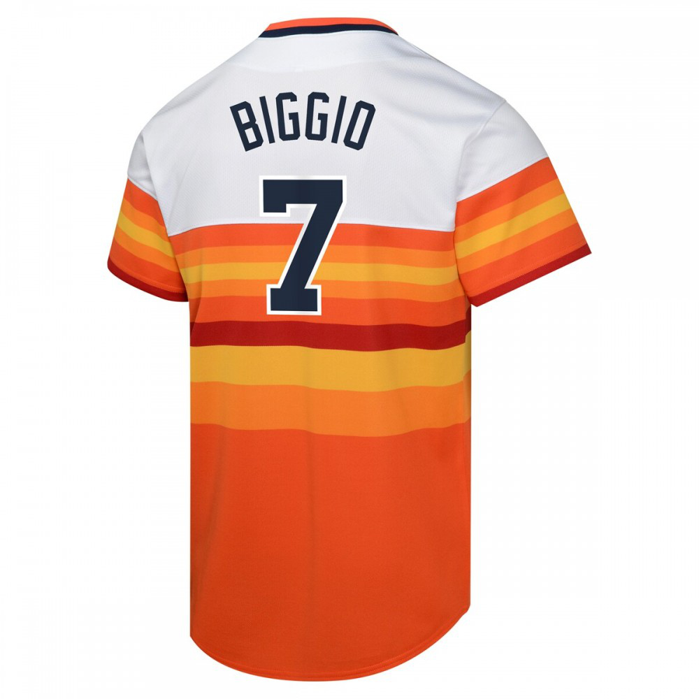 Craig Biggio Houston Astros Youth Cooperstown Collection Limited Player Jersey - White-Pro Kit Vault | Brand New 26/27 Sports Jerseys