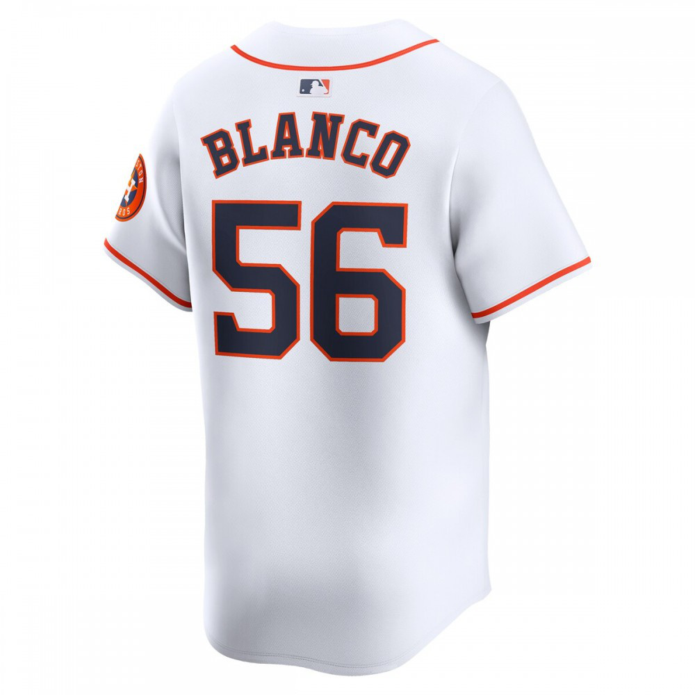Ronel Blanco Houston Astros Youth Home Limited Player Jersey - White-Pro Kit Vault | Brand New 26/27 Sports Jerseys