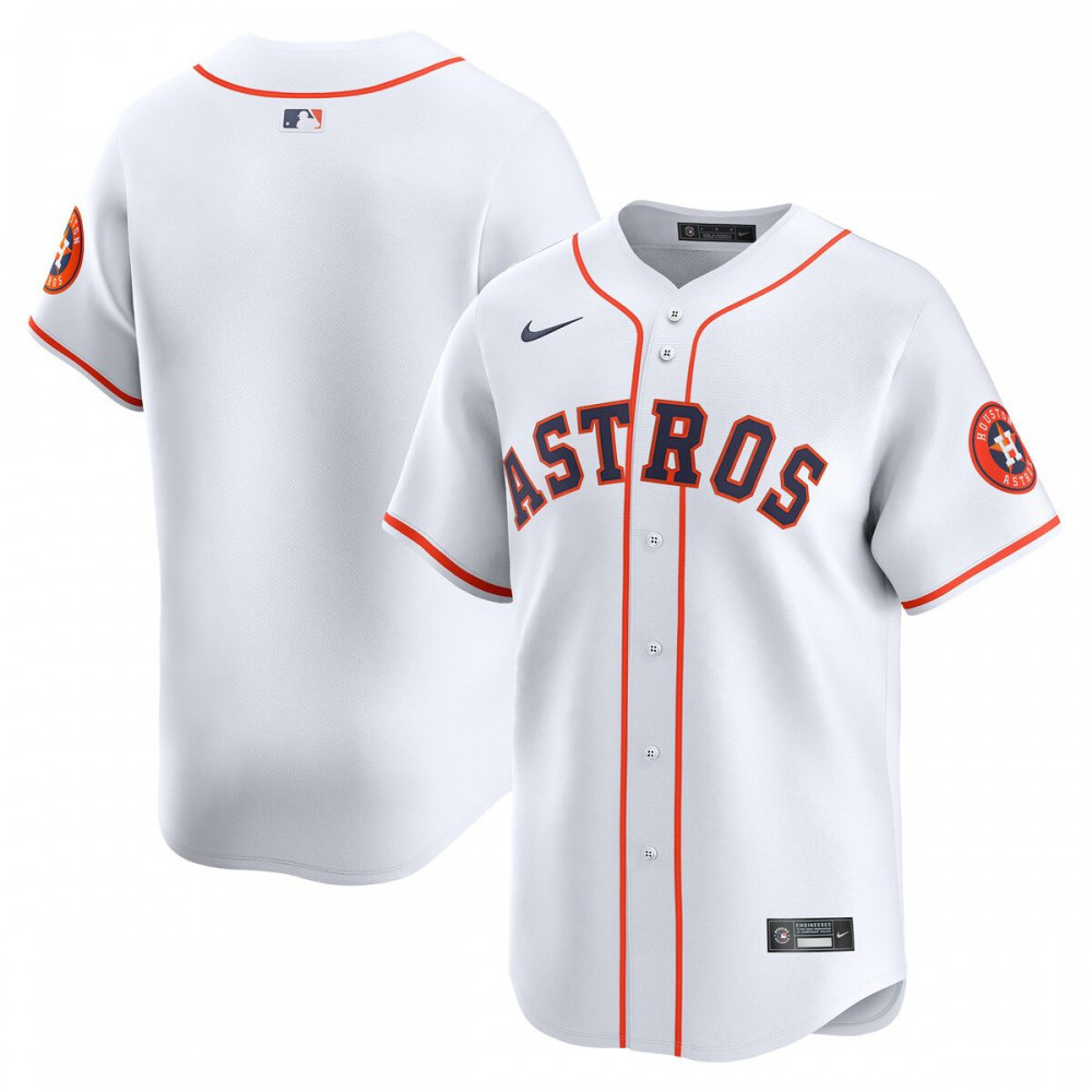 Houston Astros Home Limited Jersey - White-Pro Kit Vault | Brand New 26/27 Sports Jerseys