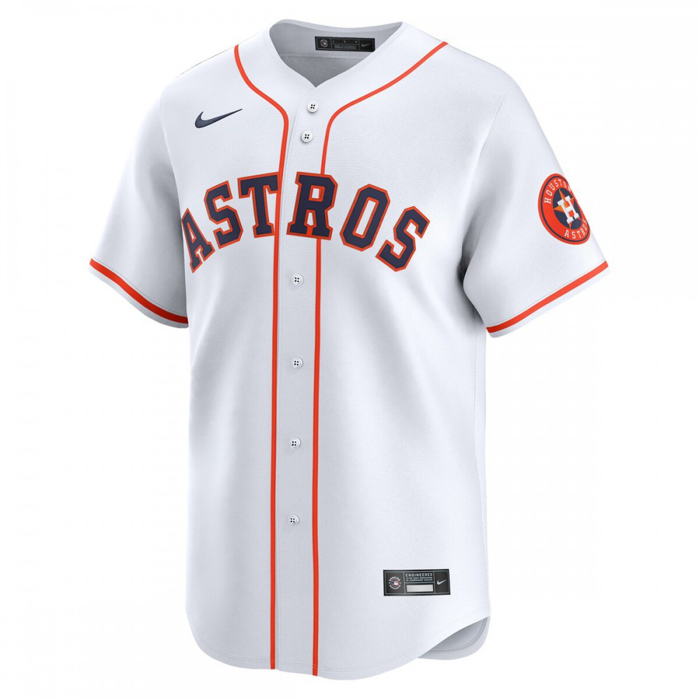 Houston Astros Home Limited Jersey - White-Pro Kit Vault | Brand New 26/27 Sports Jerseys