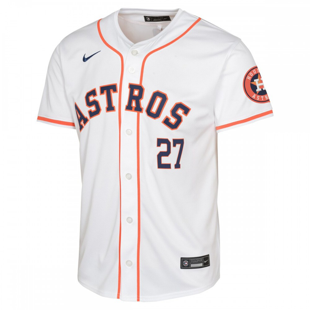 Jose Altuve Houston Astros Youth Home Limited Player Jersey - White-Pro Kit Vault | Brand New 26/27 Sports Jerseys