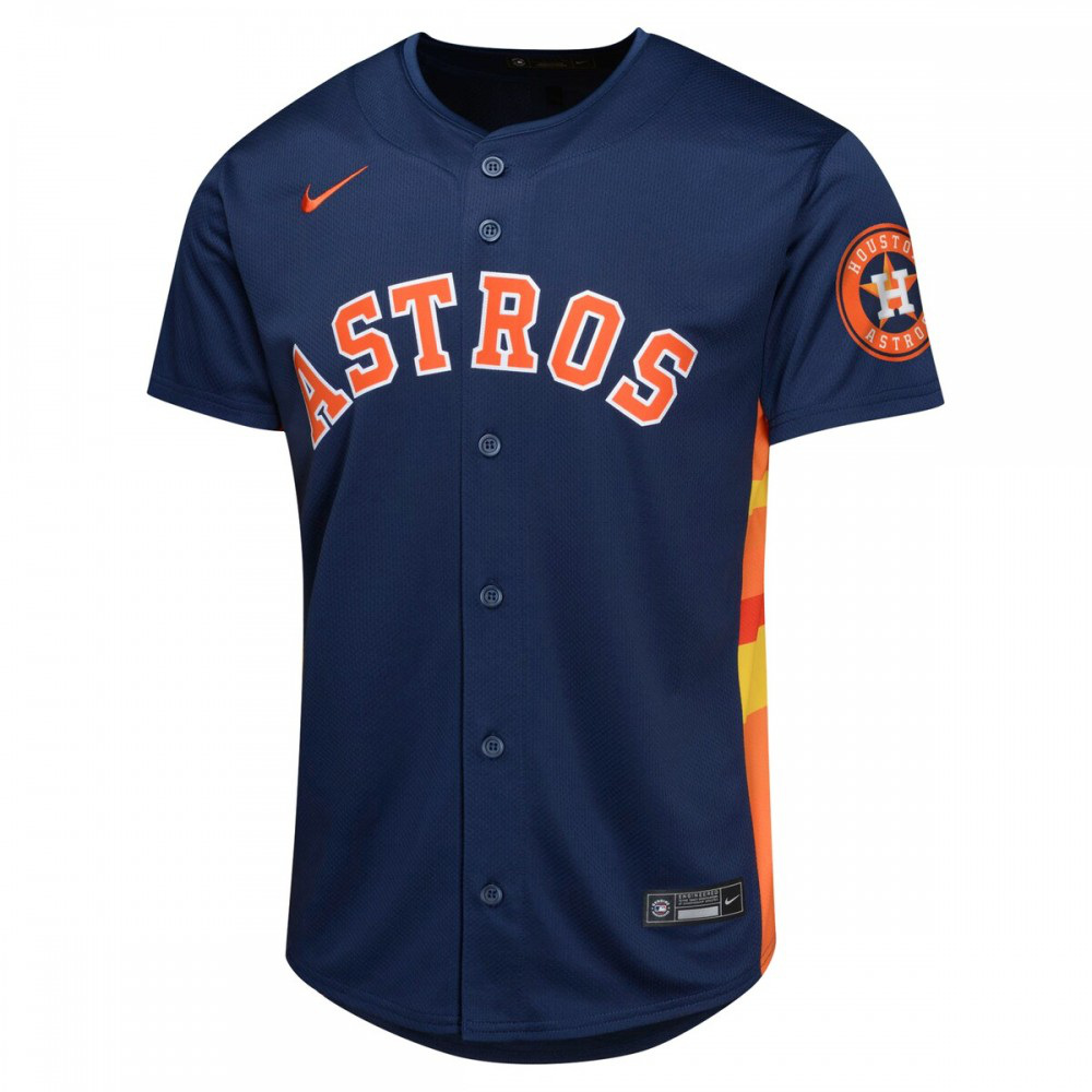 Jose Altuve Houston Astros Youth Alternate Limited Player Jersey - Navy-Pro Kit Vault | Brand New 26/27 Sports Jerseys