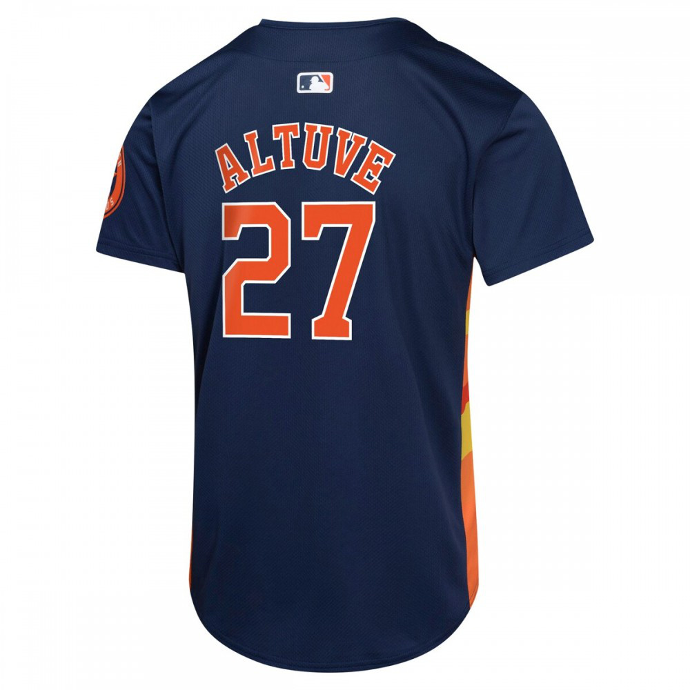 Jose Altuve Houston Astros Youth Alternate Limited Player Jersey - Navy-Pro Kit Vault | Brand New 26/27 Sports Jerseys