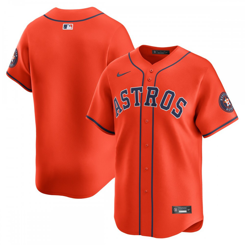 Houston Astros Alternate Limited Jersey聽鈥?Orange-Pro Kit Vault | Brand New 26/27 Sports Jerseys