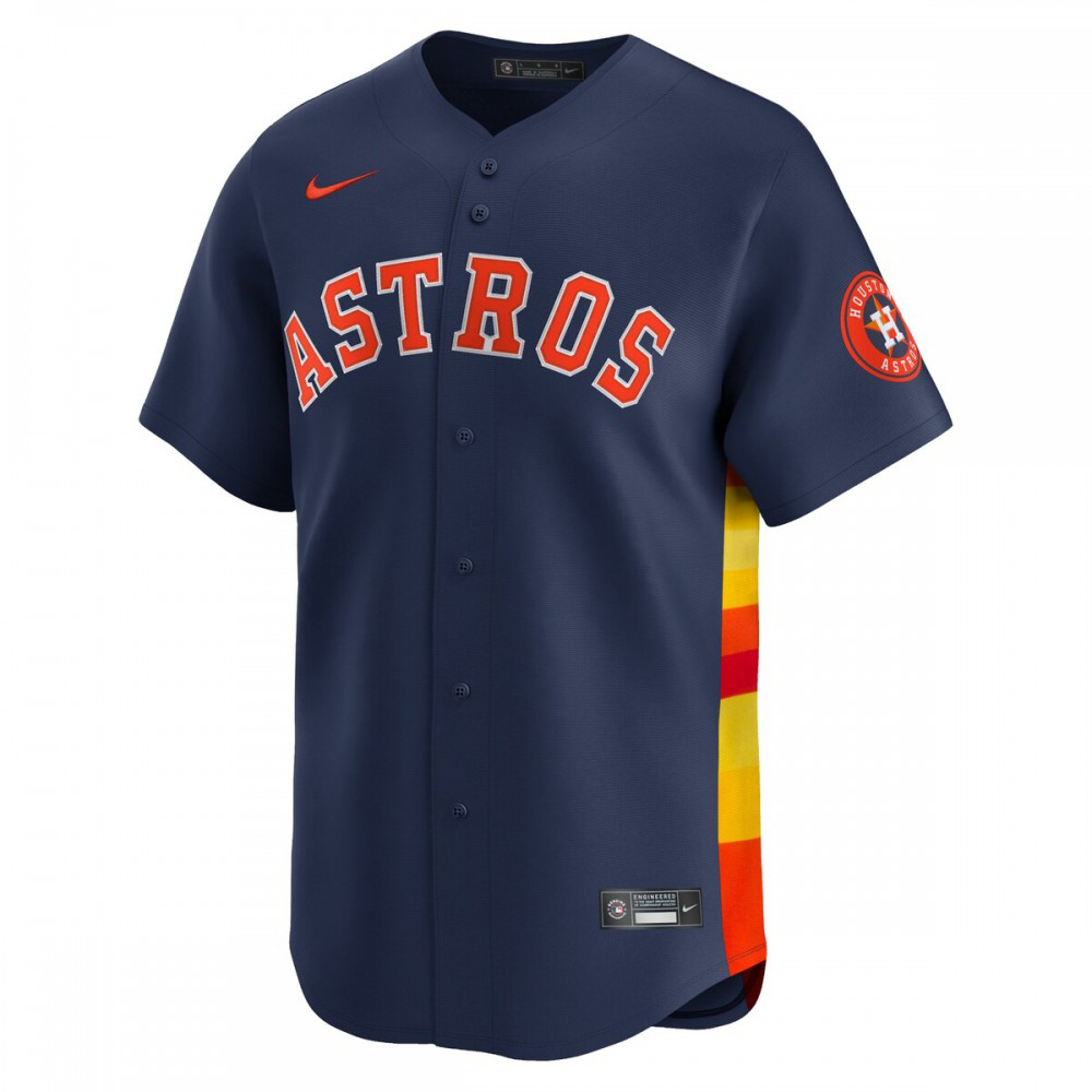 Jose Altuve Houston Astros Alternate Limited Player Jersey聽鈥?Navy-Pro Kit Vault | Brand New 26/27 Sports Jerseys