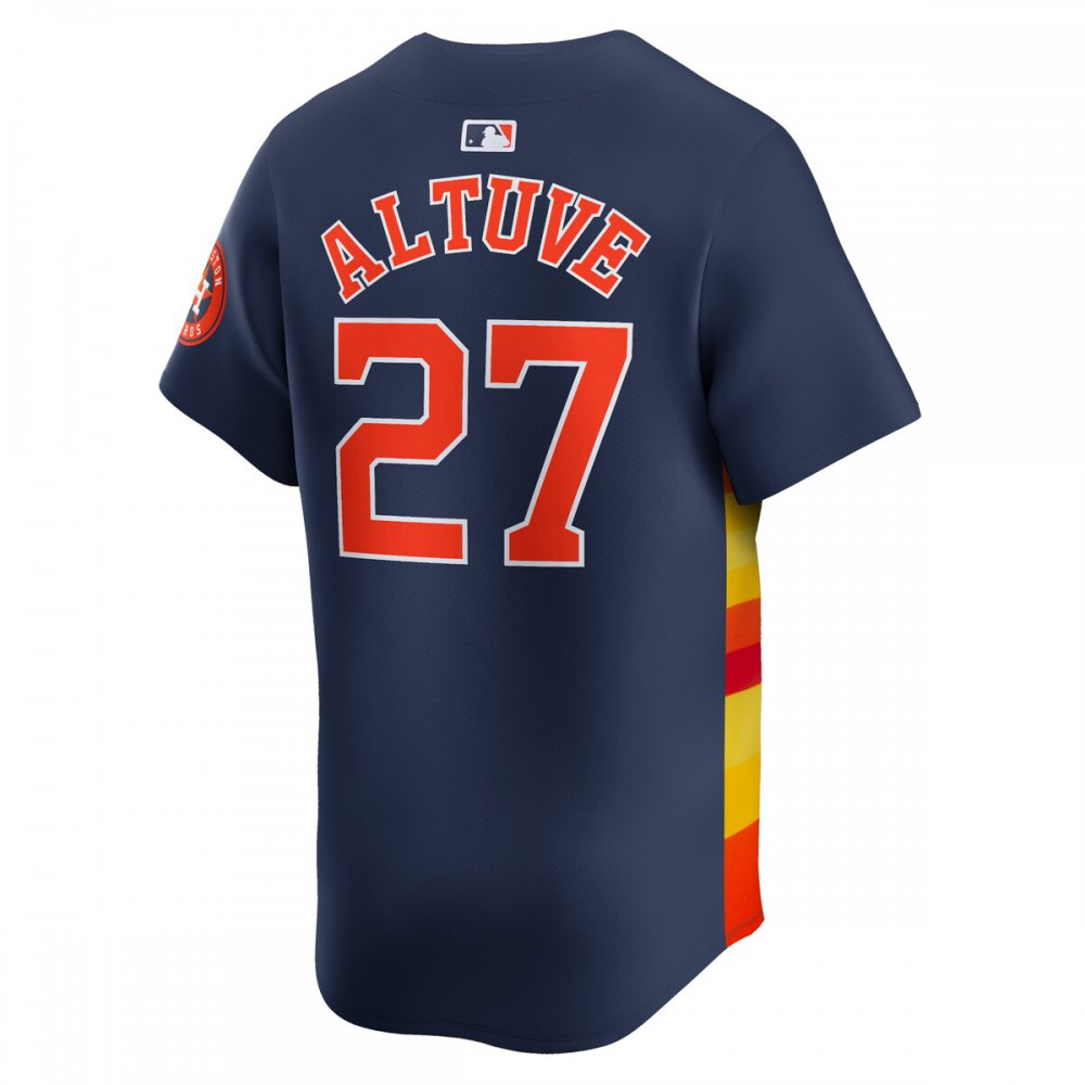 Jose Altuve Houston Astros Alternate Limited Player Jersey聽鈥?Navy-Pro Kit Vault | Brand New 26/27 Sports Jerseys