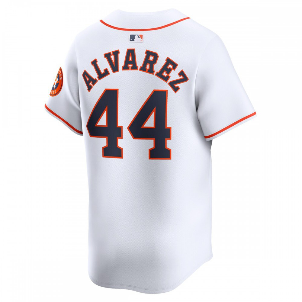 Yordan Alvarez Houston Astros Home Limited Player Jersey - White-Pro Kit Vault | Brand New 26/27 Sports Jerseys