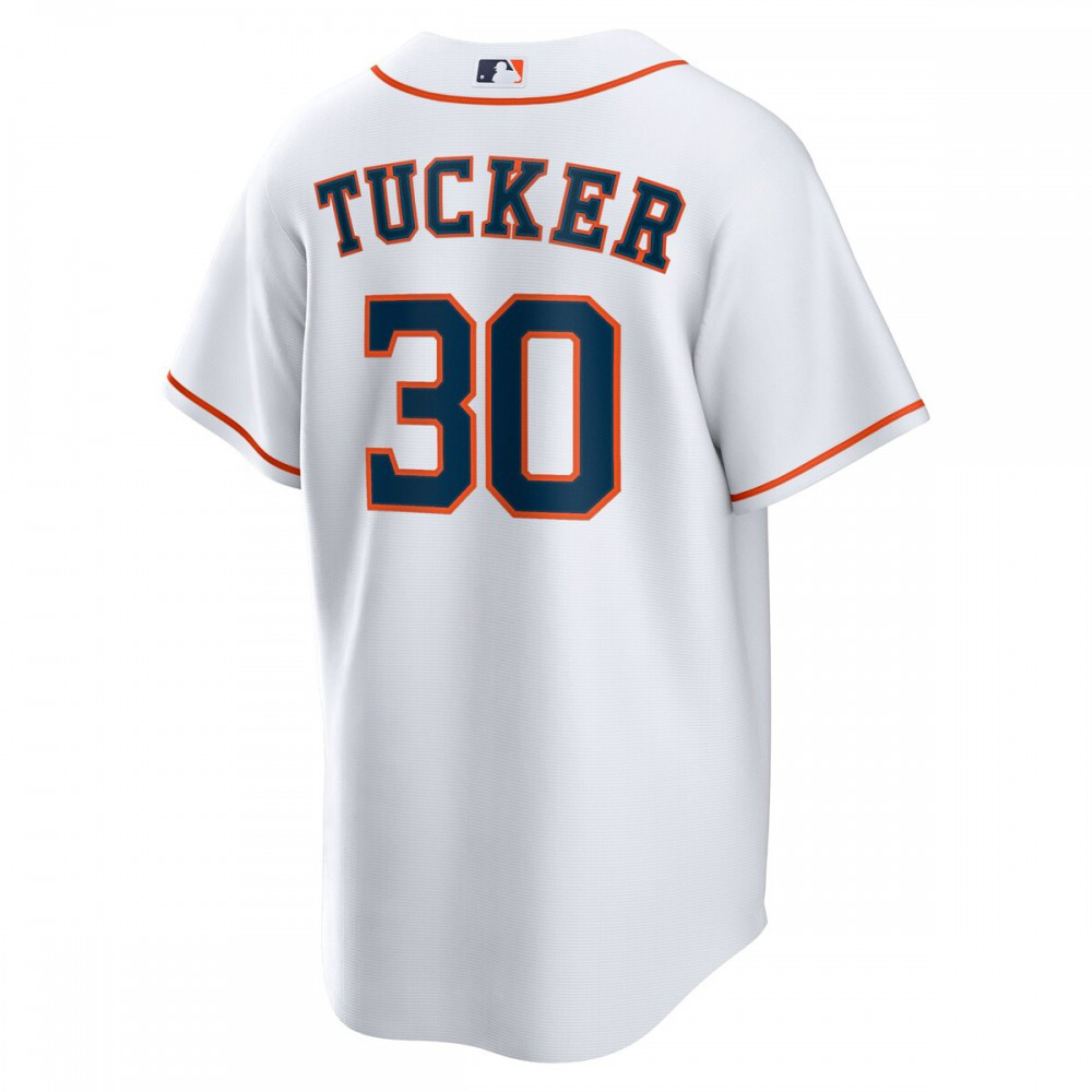Kyle Tucker Houston Astros Home Official Replica Player Jersey - White-Pro Kit Vault | Brand New 26/27 Sports Jerseys