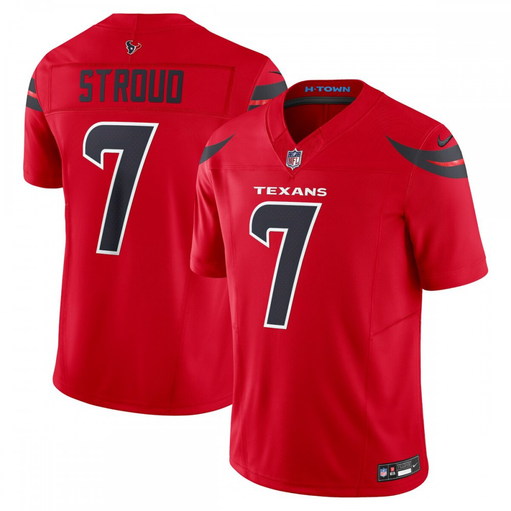 C.J. Stroud Houston Texans Alternate Vapor F.U.S.E. Limited Jersey - Red-Pro Kit Vault | Brand New 26/27 Sports Jerseys