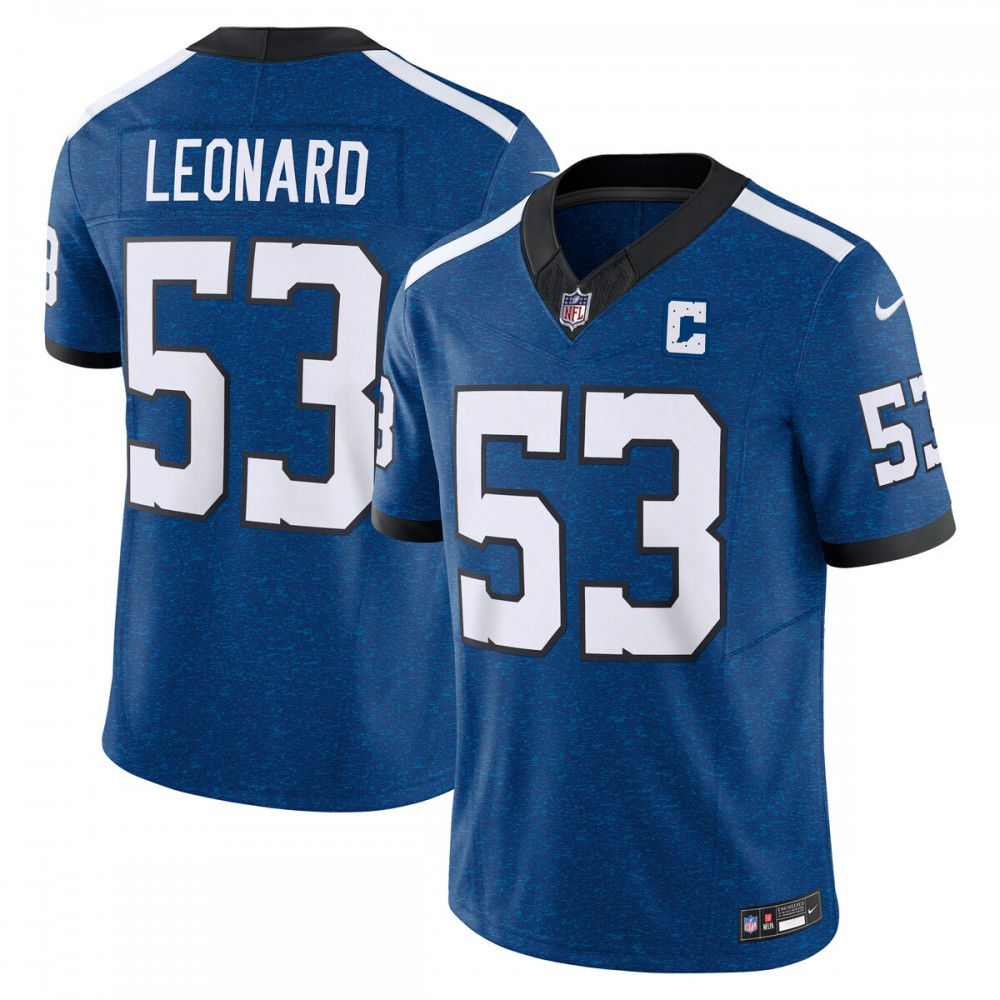Shaquille Leonard Indianapolis Colts Vapor F.U.S.E. Limited Jersey - Blue-Pro Kit Vault | Brand New 26/27 Sports Jerseys