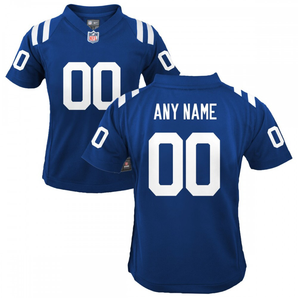 Nike Indianapolis Colts Youth Custom Game Jersey - Royal-Pro Kit Vault | Brand New 26/27 Sports Jerseys