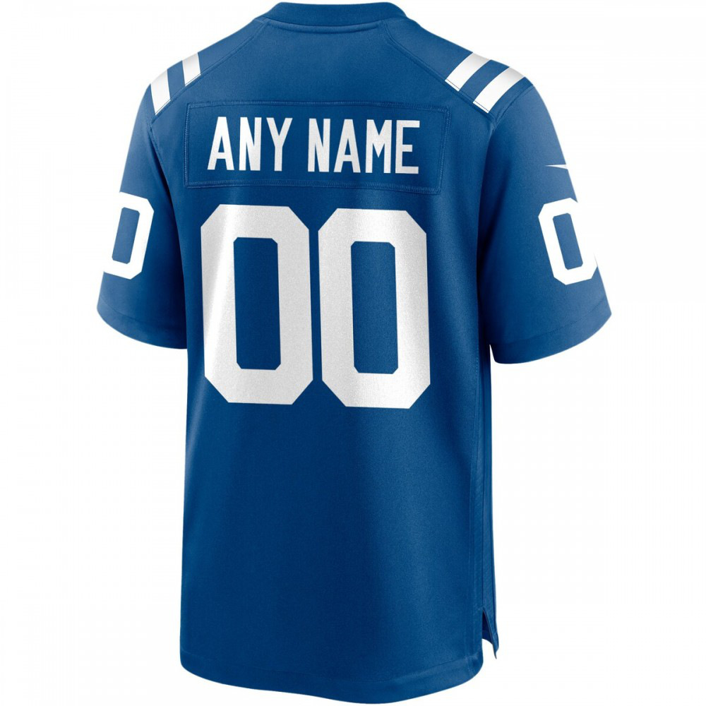 Nike Indianapolis Colts Custom Game Jersey - Royal-Pro Kit Vault | Brand New 26/27 Sports Jerseys