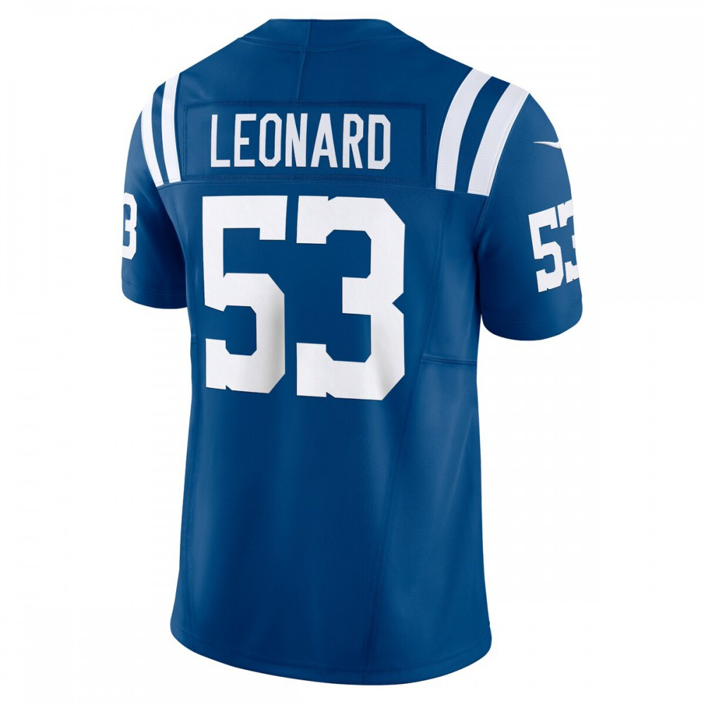 Shaquille Leonard Indianapolis Colts Vapor F.U.S.E. Limited Jersey - Royal-Pro Kit Vault | Brand New 26/27 Sports Jerseys