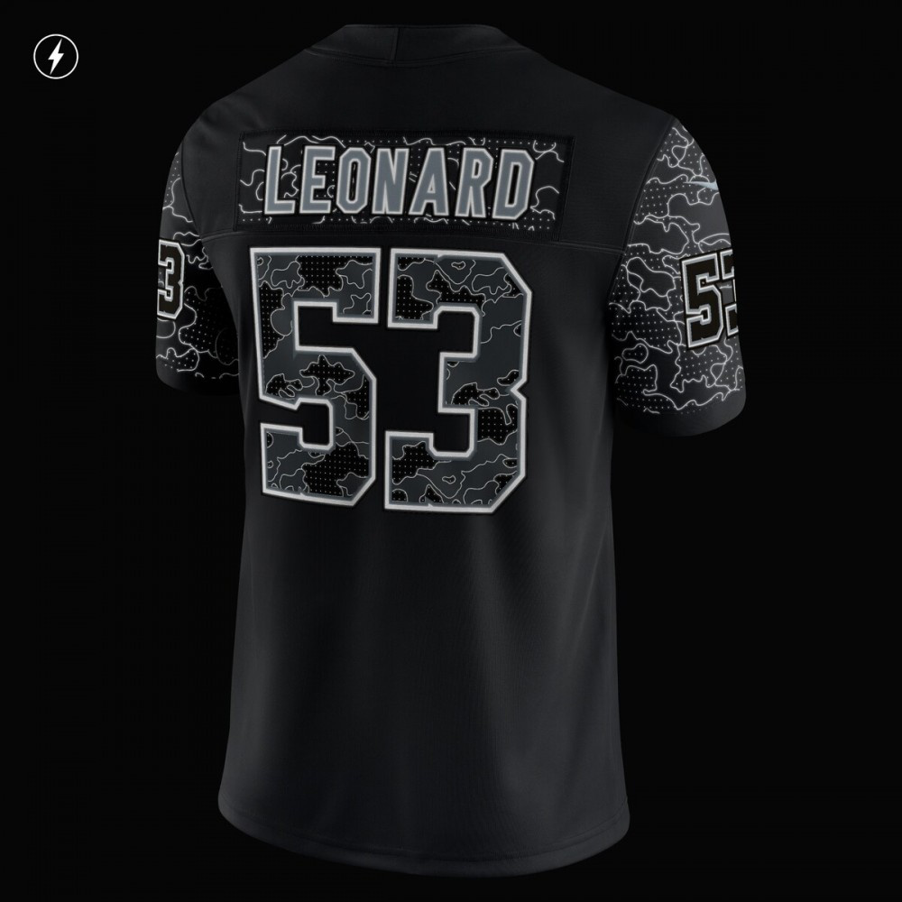 Shaquille Leonard Indianapolis Colts RFLCTV Limited Jersey - Black-Pro Kit Vault | Brand New 26/27 Sports Jerseys