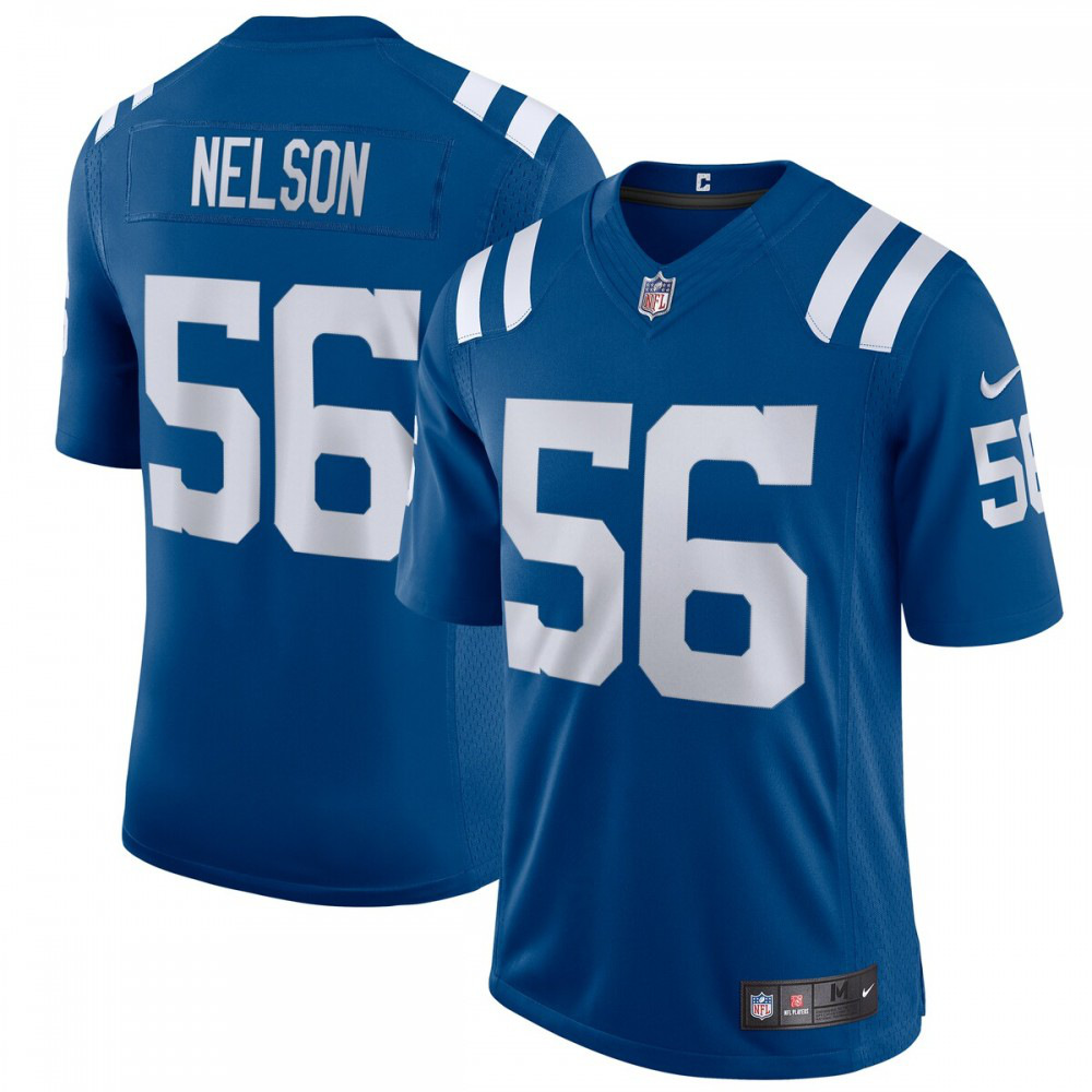 Quenton Nelson Indianapolis Colts Vapor Limited Jersey - Royal-Pro Kit Vault | Brand New 26/27 Sports Jerseys