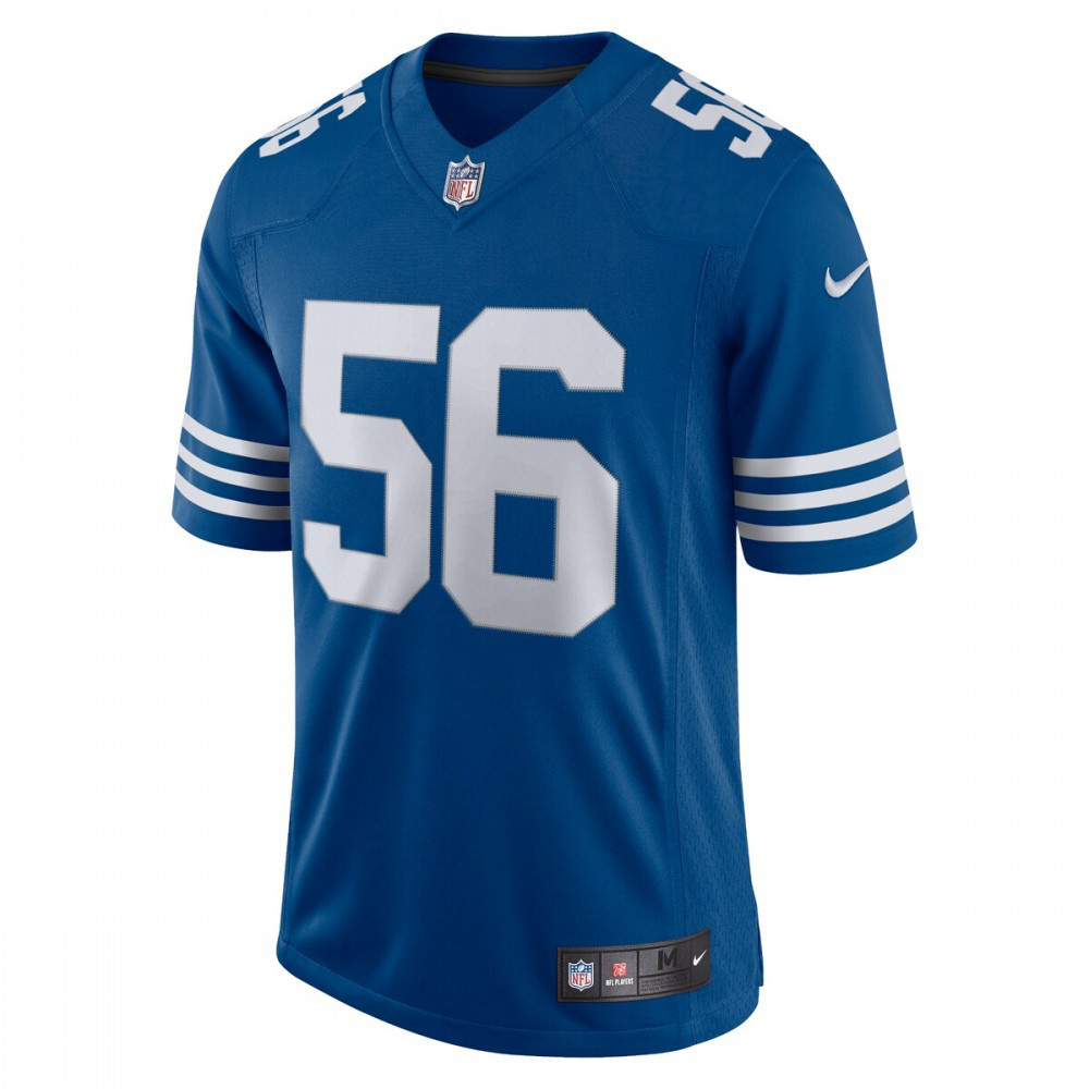 Men's Quenton Nelson Royal Indianapolis Colts Alternate Vapor Limited Jersey-Pro Kit Vault | Brand New 26/27 Sports Jerseys