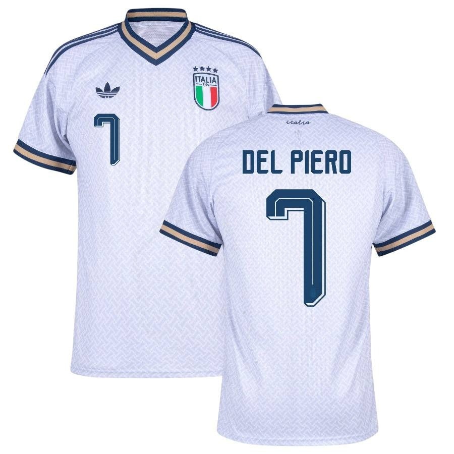 Italy Del Piero Men's Away Jersey 2026 2027-Pro Kit Vault | Brand New 26/27 Sports Jerseys