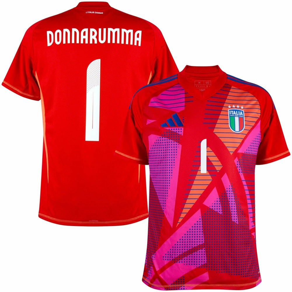 Italy Goalkeeper Home Jersey 2024 2025 | Foot Sport-Pro Kit Vault | Brand New 26/27 Sports Jerseys