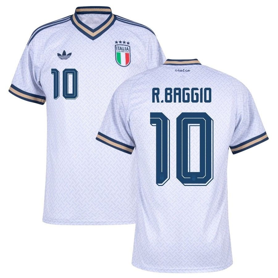 Italy R. Baggio Men's Away Jersey 2026 2027-Pro Kit Vault | Brand New 26/27 Sports Jerseys