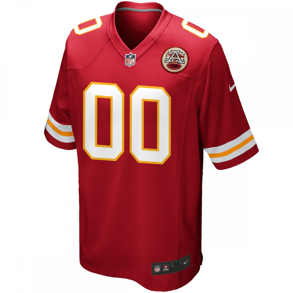 Kansas City Chiefs Custom Game Jersey - Red-Pro Kit Vault | Brand New 26/27 Sports Jerseys
