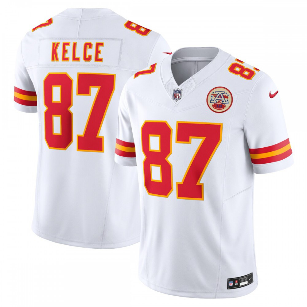 Travis Kelce Kansas City Chiefs Vapor F.U.S.E. Limited Jersey - White-Pro Kit Vault | Brand New 26/27 Sports Jerseys