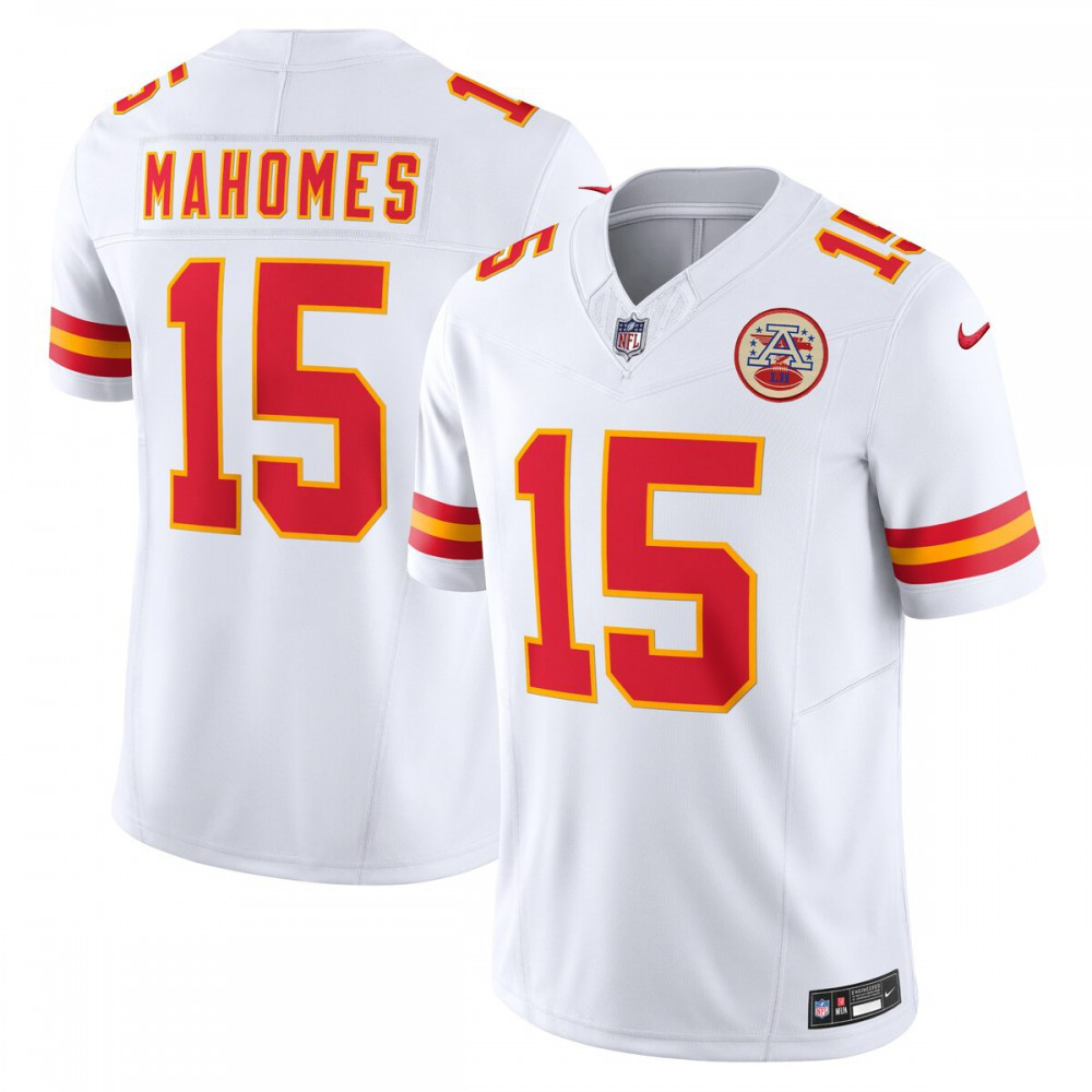 Patrick Mahomes Kansas City Chiefs Vapor F.U.S.E. Limited Jersey - White-Pro Kit Vault | Brand New 26/27 Sports Jerseys