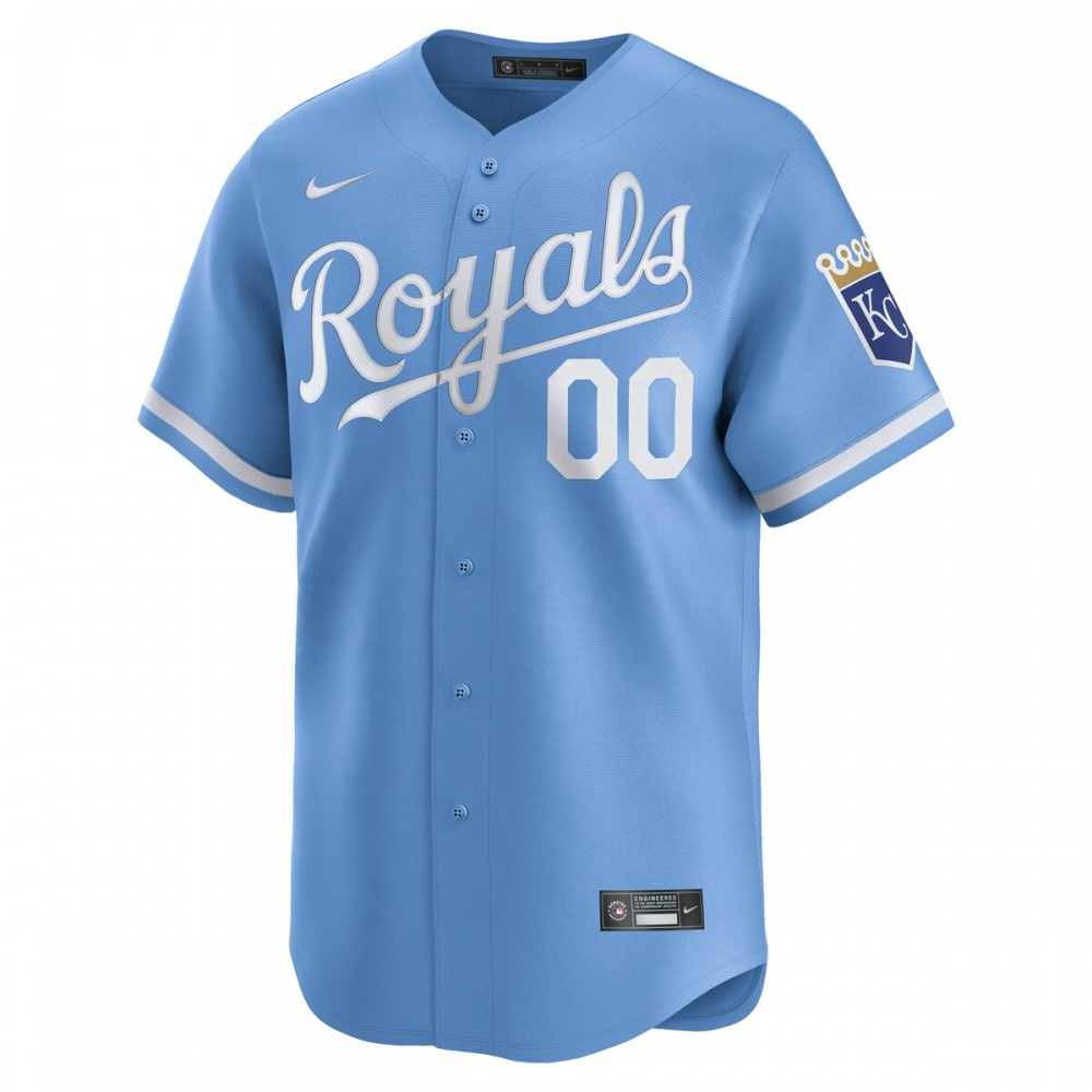 Kansas City Royals Alternate Limited Custom Jersey聽鈥?Light Blue-Pro Kit Vault | Brand New 26/27 Sports Jerseys