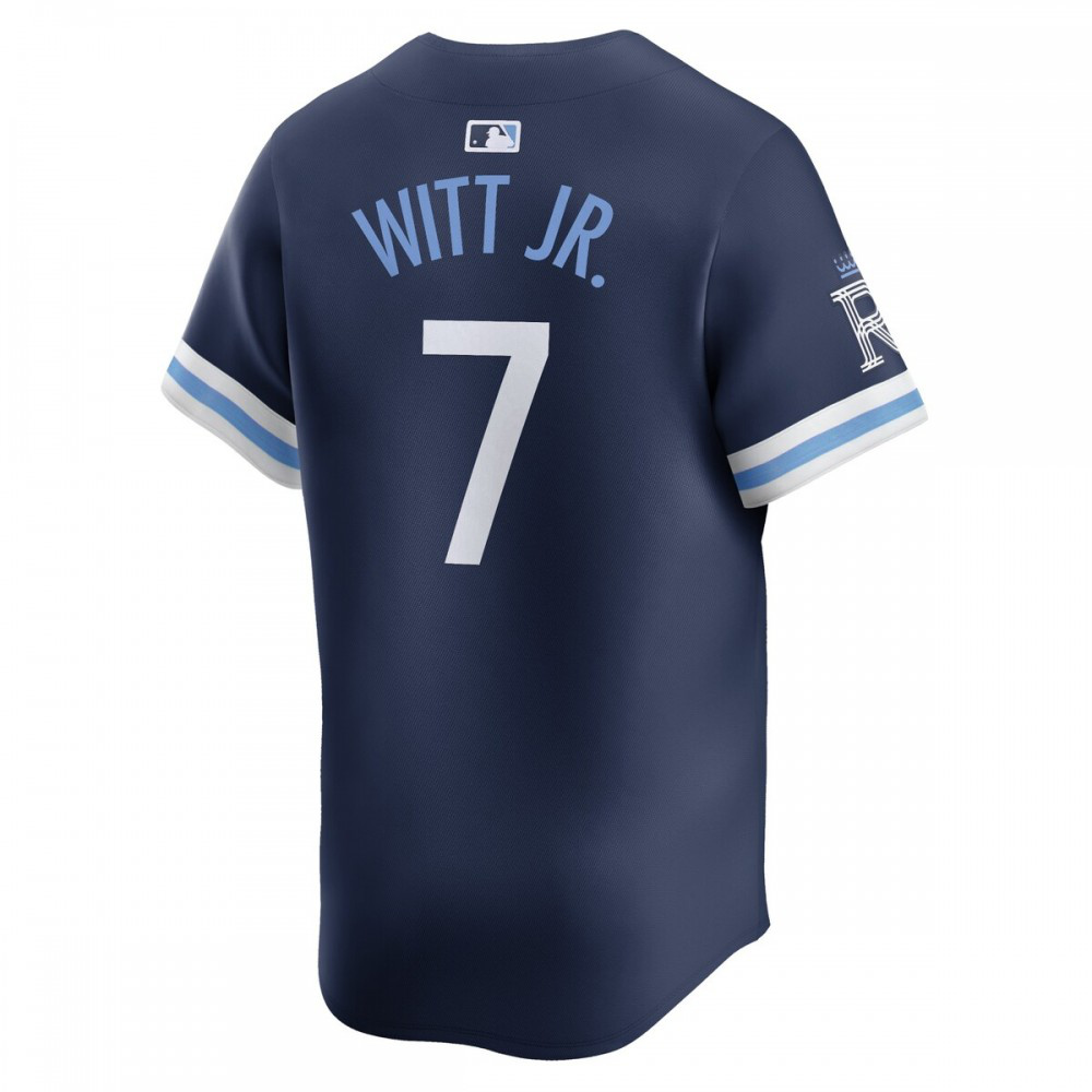 Bobby Witt Jr. Kansas City Royals City Connect Limited Player Jersey - Navy-Pro Kit Vault | Brand New 26/27 Sports Jerseys