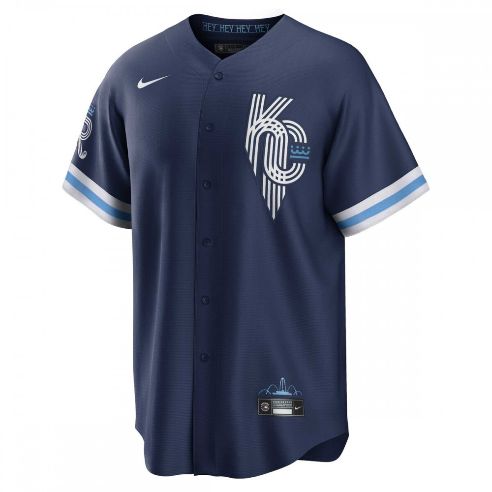 Bo Jackson Kansas City Royals 2022 City Connect Replica Player Jersey - Navy-Pro Kit Vault | Brand New 26/27 Sports Jerseys