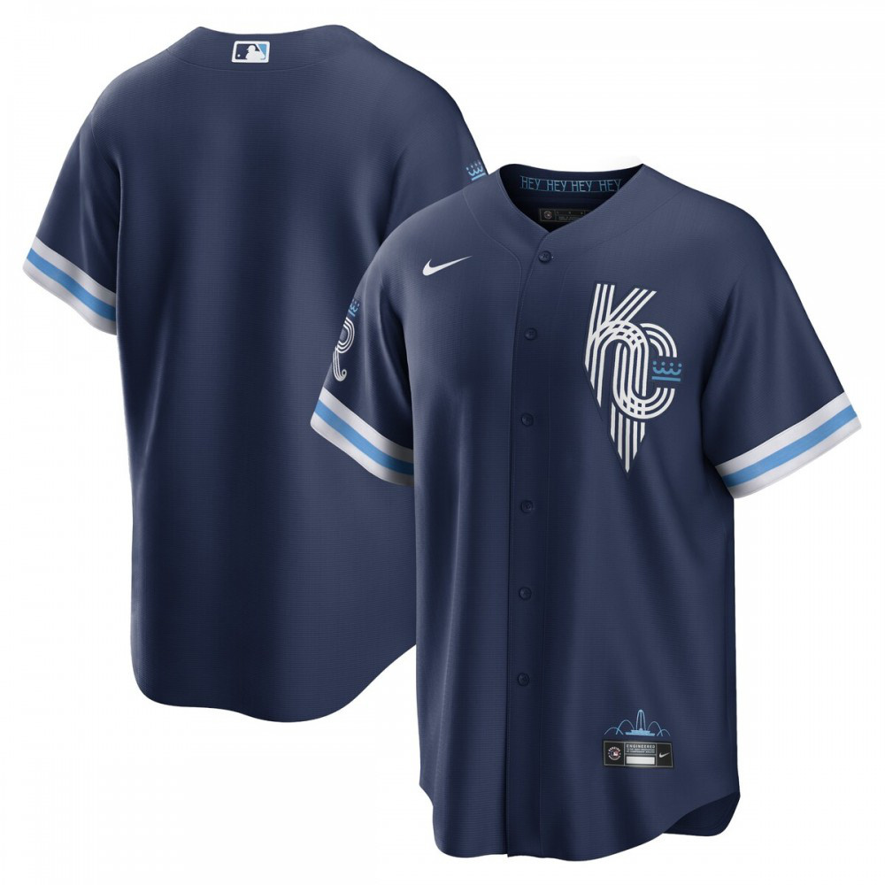Kansas City Royals 2022 City Connect Replica Jersey - Navy-Pro Kit Vault | Brand New 26/27 Sports Jerseys