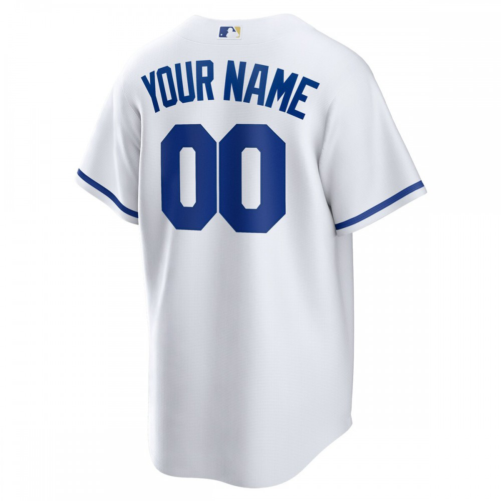 Kansas City Royals Replica Custom Jersey - White-Pro Kit Vault | Brand New 26/27 Sports Jerseys
