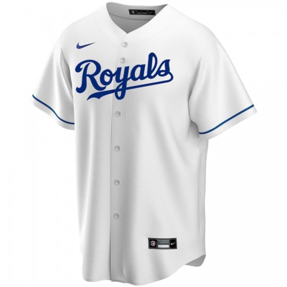 Men's Kansas City Royals White Home 2020 Jersey-Pro Kit Vault | Brand New 26/27 Sports Jerseys
