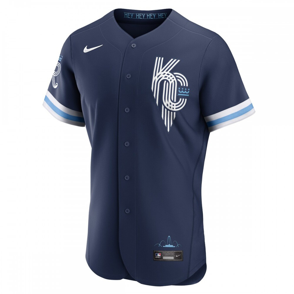Kansas City Royals 2022 City Connect Authentic Jersey - Navy-Pro Kit Vault | Brand New 26/27 Sports Jerseys