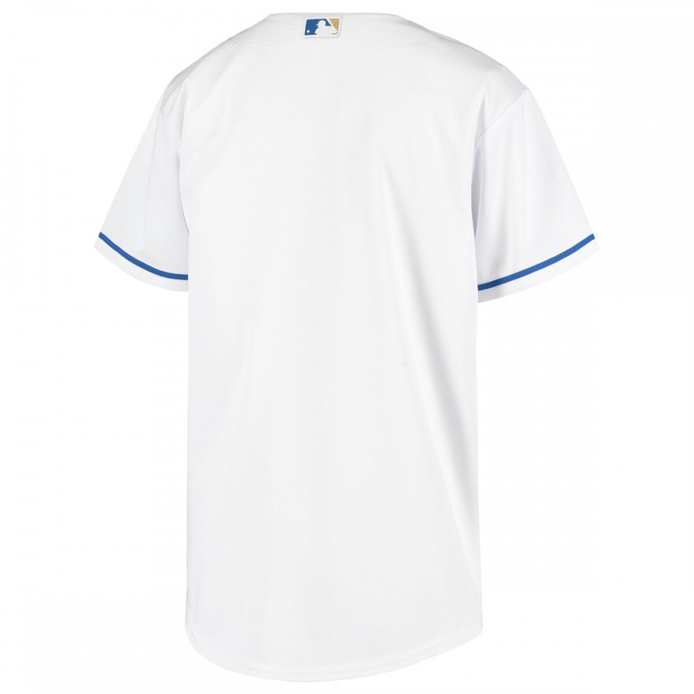 Kansas City Royals Youth Home Replica Team Jersey - White-Pro Kit Vault | Brand New 26/27 Sports Jerseys