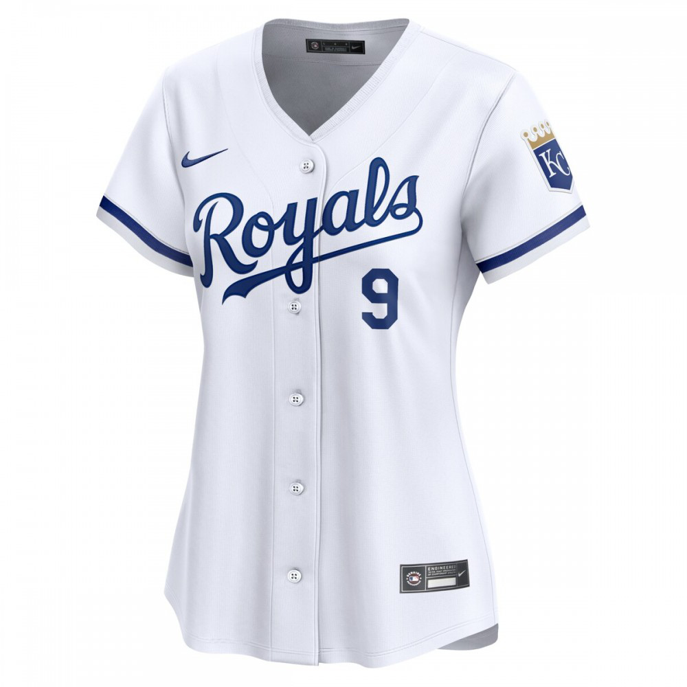 Vinnie Pasquantino Kansas City Royals Women's Home Limited Player Jersey - White-Pro Kit Vault | Brand New 26/27 Sports Jerseys