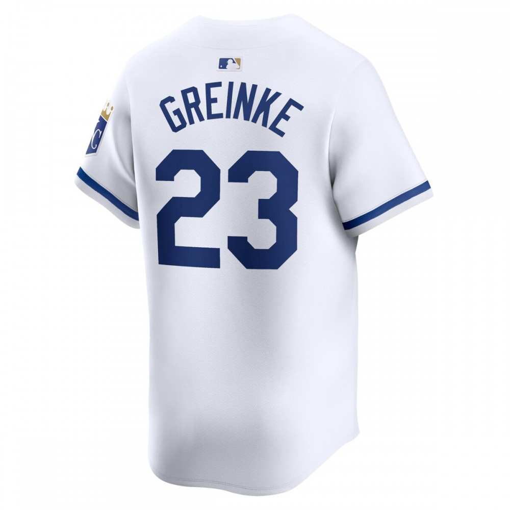 Zack Greinke Kansas City Royals Home Limited Player Jersey - White-Pro Kit Vault | Brand New 26/27 Sports Jerseys