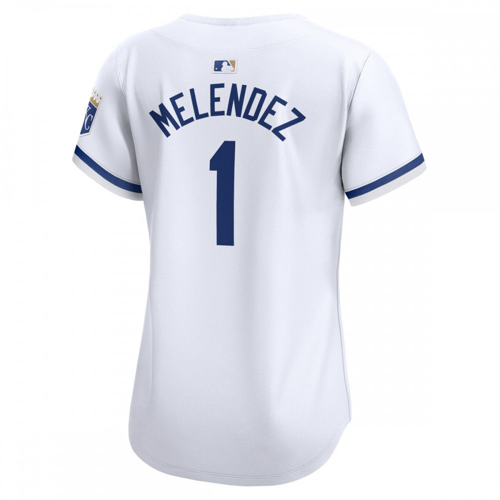 MJ Melendez Kansas City Royals Women's Home Limited Player Jersey - White-Pro Kit Vault | Brand New 26/27 Sports Jerseys