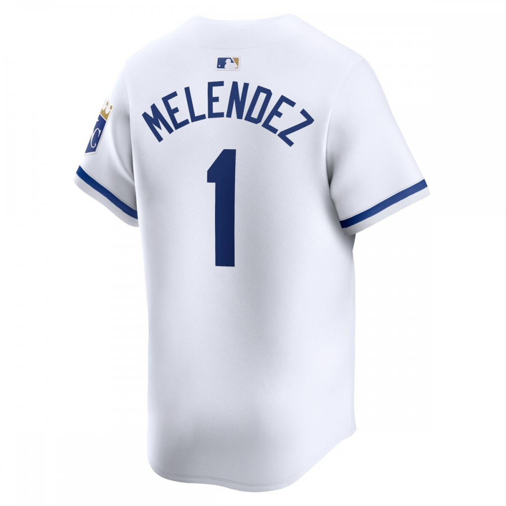 MJ Melendez Kansas City Royals Home Limited Player Jersey - White-Pro Kit Vault | Brand New 26/27 Sports Jerseys