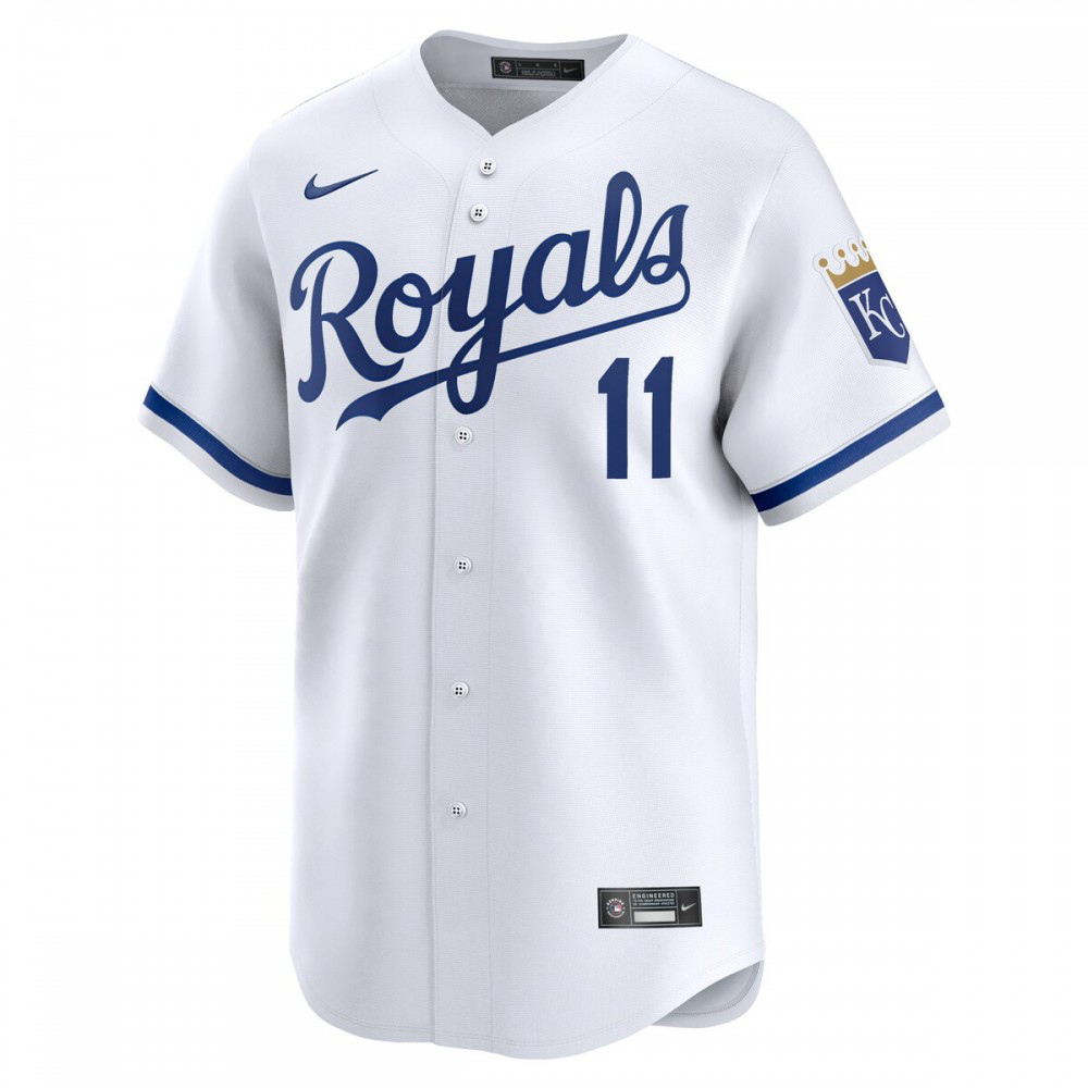 Maikel Garcia Kansas City Royals Home Limited Player Jersey - White-Pro Kit Vault | Brand New 26/27 Sports Jerseys