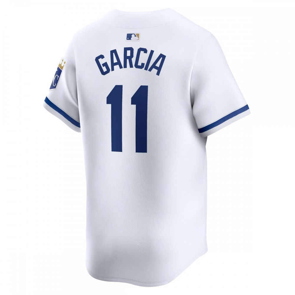 Maikel Garcia Kansas City Royals Home Limited Player Jersey - White-Pro Kit Vault | Brand New 26/27 Sports Jerseys