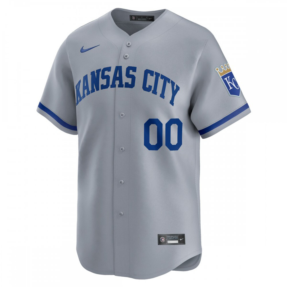 Kansas City Royals Away Limited Jersey - Gray-Pro Kit Vault | Brand New 26/27 Sports Jerseys