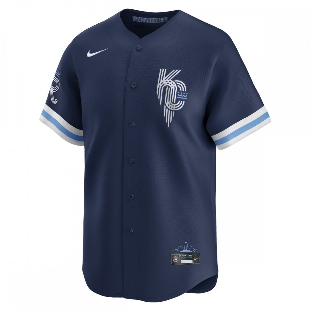 Kansas City Royals City Connect Limited Jersey - Navy-Pro Kit Vault | Brand New 26/27 Sports Jerseys