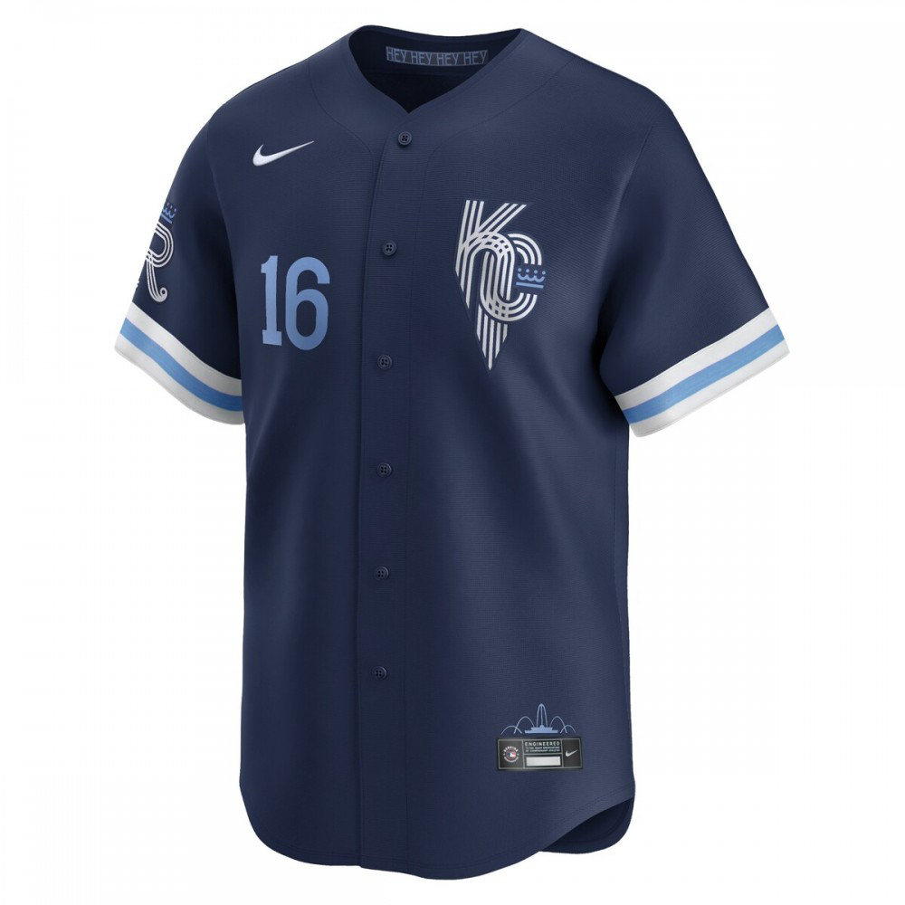 Bo Jackson Kansas City Royals City Connect Retired Player Jersey - Navy-Pro Kit Vault | Brand New 26/27 Sports Jerseys