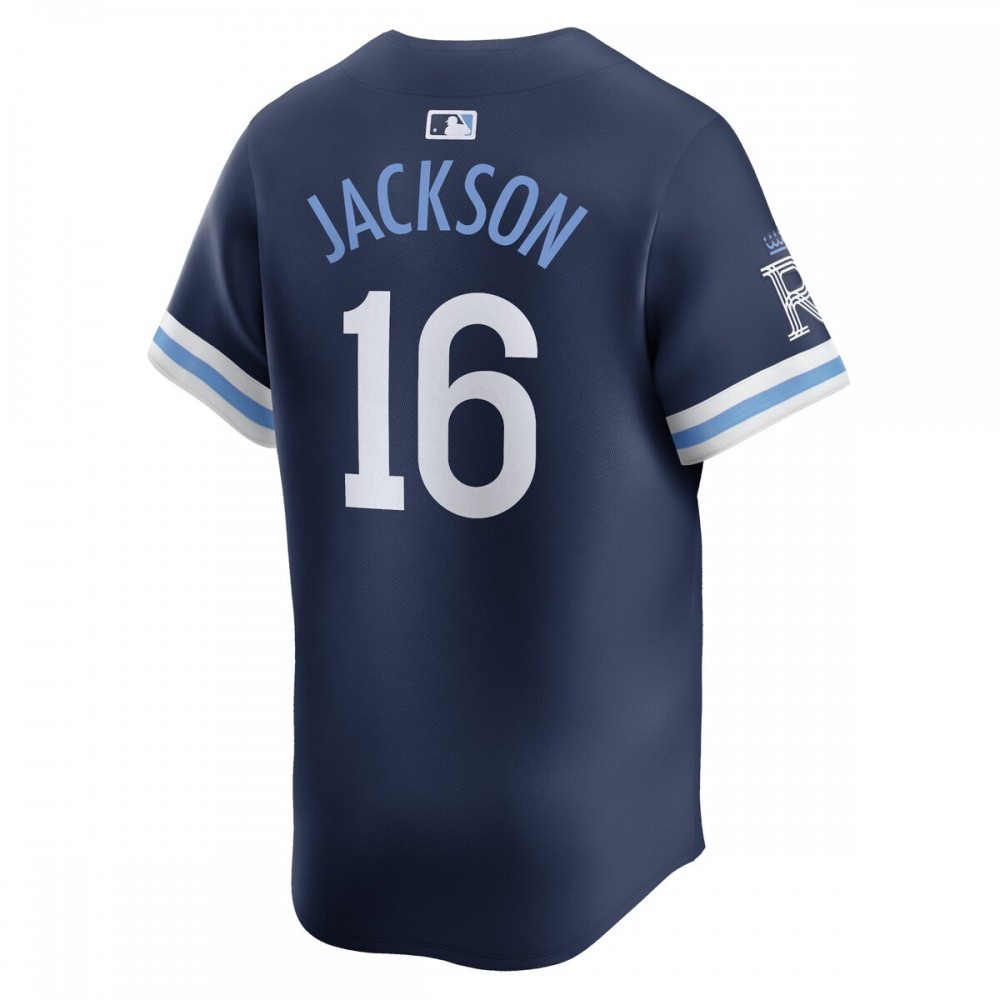 Bo Jackson Kansas City Royals City Connect Retired Player Jersey - Navy-Pro Kit Vault | Brand New 26/27 Sports Jerseys