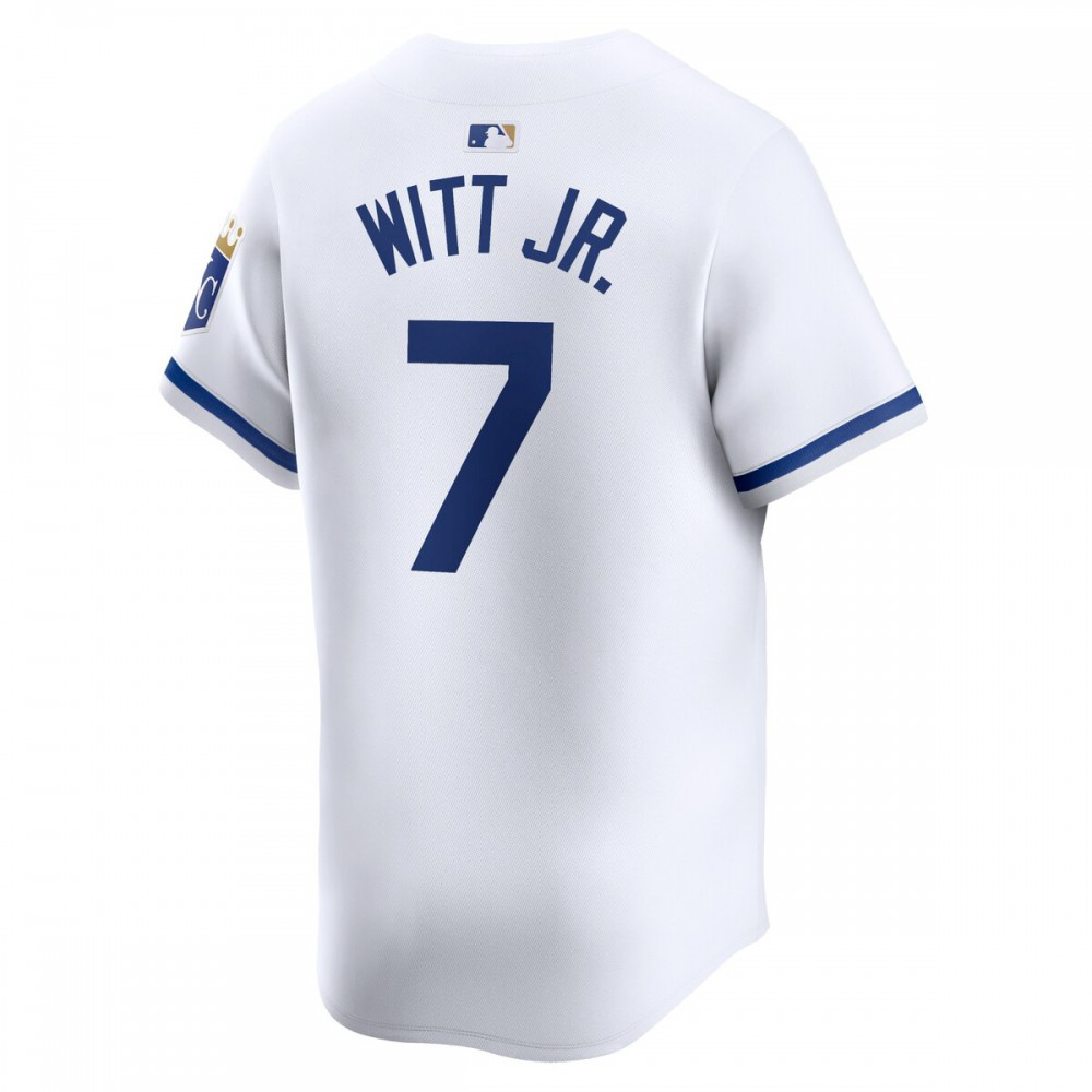 Bobby Witt Jr. Kansas City Royals Home Limited Player Jersey - White-Pro Kit Vault | Brand New 26/27 Sports Jerseys