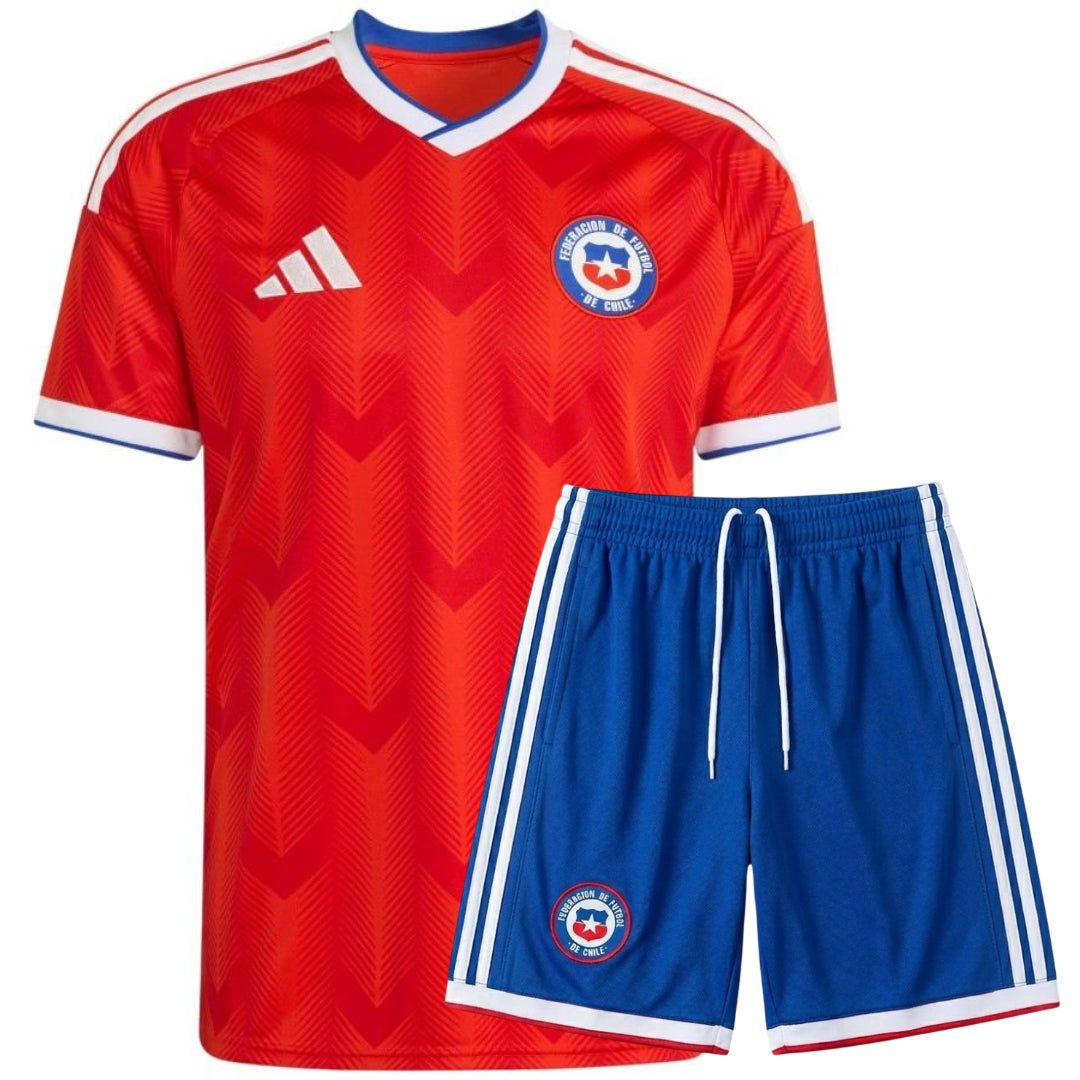 Kids' Chile Home Kit 2026 2027 | Foot Sport-Pro Kit Vault | Brand New 26/27 Sports Jerseys