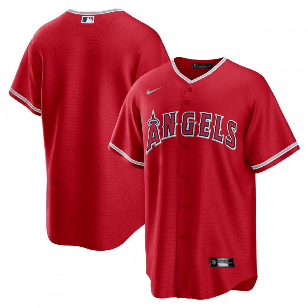 Los Angeles Angels Alternate Replica Team Jersey - Red-Pro Kit Vault | Brand New 26/27 Sports Jerseys
