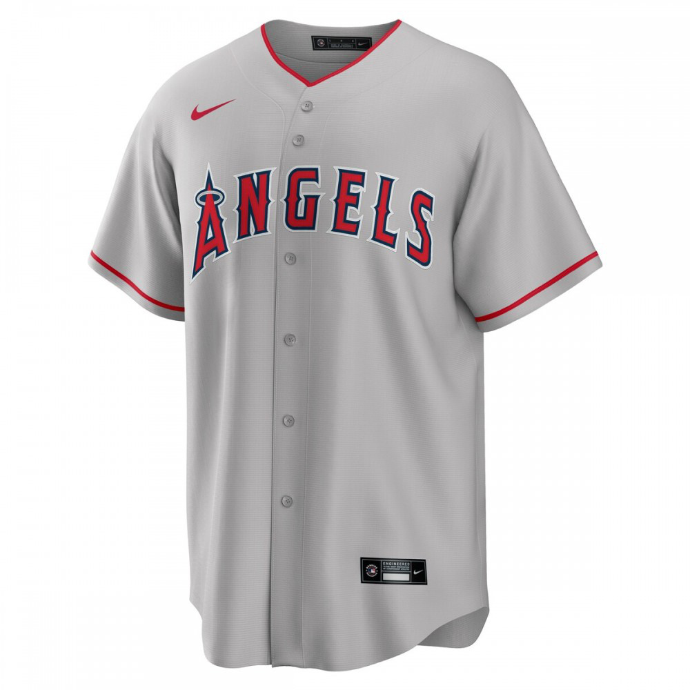 Los Angeles Angels Road Custom Replica Jersey - Gray-Pro Kit Vault | Brand New 26/27 Sports Jerseys
