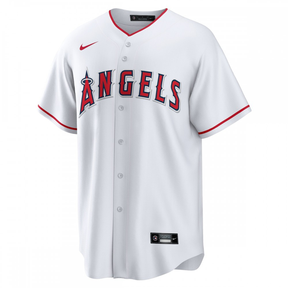 Los Angeles Angels Home Blank Replica Jersey - White-Pro Kit Vault | Brand New 26/27 Sports Jerseys